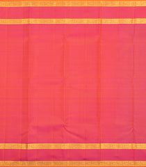 Sky Blue Handloom Korvai Kanchipuram Silk Saree With Zari Buttas-KA16173