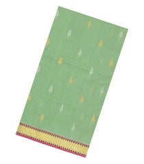 Pista Green Handloom Venkatagiri Cotton Saree With Meena Pallu-KN0693