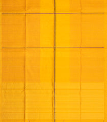 Yellow Woven Kora Soft Silk Saree With Checks & Stripes-SO4745