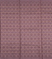 Dusty Pink Printed Synthetic Dola Silk Saree With Zari Stripes & Border -SY0366