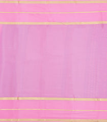 Purple Woven Mysore Silk Saree With Contrast Zari Border-MS3486