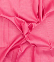 Peach Handloom Kanchipuram Silk Saree With Zari Checks-KA15264
