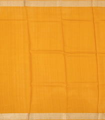 Mustard Woven Pure Silk Saree With Pashmina Printed Floral Motifs-PS0606
