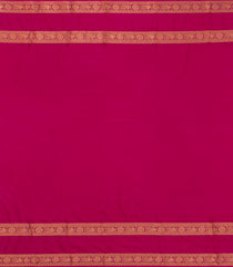 Orange Woven Art Crepe Saree With Stone Work & Contrast Border-BL5139