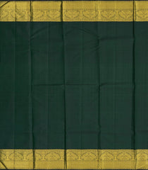 Mango Yellow Handloom Korvai Kanchipuram Silk Saree With Checks-KA12904