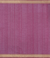 Magenta Handloom Village Cotton Saree With Buttas-VC1613