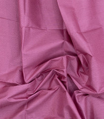 Dusty Pink Printed Tussar Silk Saree With Stripes-TU3382