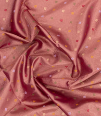 Magenta Woven Art Dupion Saree With Tie & Dye Motifs-BL5876