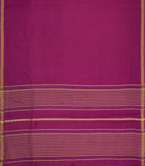Pink Woven Tussar Silk Saree With Zari Border-TU3554