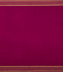 Sky Blue Woven Mysore Silk Saree With Contrast Pink Border-MS3262