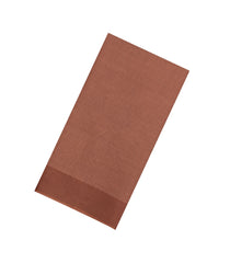 Brown Printed Tussar Silk Saree With Stripes-TU3372