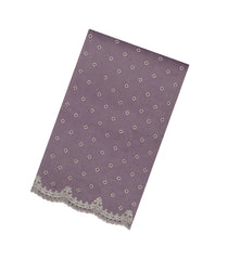 Lilac Woven Synthetic Blended Saree With Embroidered Motifs-EN2047