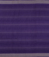 Violet Printed Synthetics Dola With Zari Stripes -BL5243