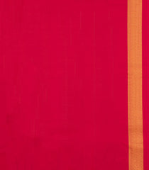 Crimson Handloom Kanchipuram Silk Saree With Floral Buttas-KA13989