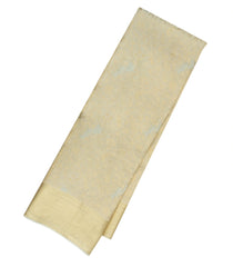 Cream Mysore Crepe Silk Saree With Peacock Floral Motifs-MS3105