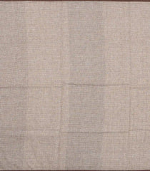 Cream Woven Linen Saree With Checks-LI0716