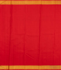 Red Handloom Kanchipuram Tissue Silk Saree With Annam Buttas-KA13721