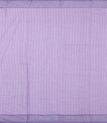 Lavender Printed Synthetic Linen Saree With Floral Motifs-SY0204