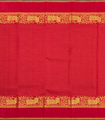 Baby Pink Handloom Korvai Kanchipuram Silk Saree With Zari Checks-KA15471