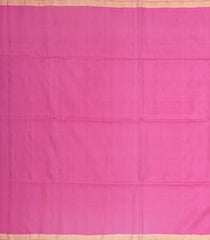 Baby Pink Handloom Soft Silk Saree With Geometric Jaal Motifs-SO4182