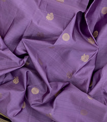 Lavender Kanchipuram Silk Saree With Annam Buttas-KA14930