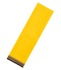 Yellow Woven Mysore Silk Saree With Contrast Zari Border-MS3615