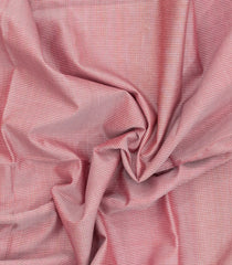 Peach Woven Tussar Silk Saree With Checks-TU3327