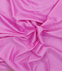 Pink Woven Mysore Silk Saree With Contrast Zari Border-MS3872