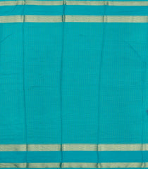 Black Woven Blended Viscose Saree With Zari Checks & Contrast Border-BL6104