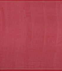 Crimson Handloom Bengal Cotton Saree With Floral Buttas-BG1599