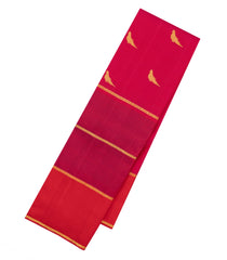 Crimson Handloom Kanchipuram Silk Saree With Buttas-KA15211
