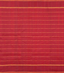 Maroon Handloom Kanchipuram Silk Saree With Stripes & Buttas-KA14013