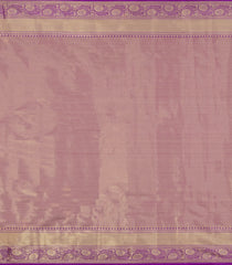 Lavender Woven Tissue Silk Saree With Floral Zari Motifs-KA15551