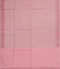 Peach Woven Tussar Silk Saree With Checks-TU3327