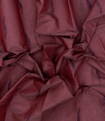 Dusty Peach Woven Rasipuram Cotton Saree With Floral Buttas-RA2556