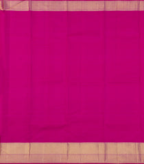 Pink Handloom Kanchipuram Silk Saree With Pichwai Cow Buttas - KA14615