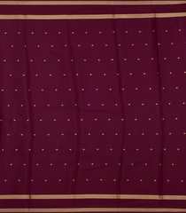 Lavender Woven Mysore Silk Saree With Coin Buttas & Contrast Border-MS3283