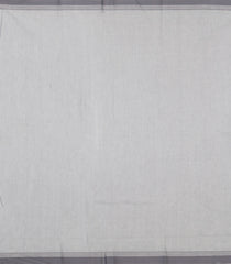 Grey Woven Rasipuram Cotton Saree With Stripes & Buttas-RA2579