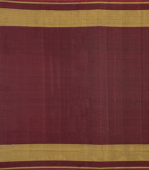 Maroon Handloom Rajkot Patola Silk Saree With Ikat Motifs-IK0439