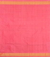 Light Peach Handloom Pochampally Ikat Silk Saree With Tie & Dye Motifs -IK0418