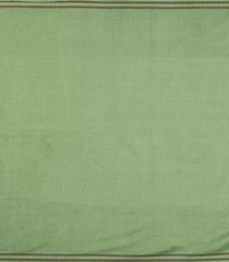 Cardamom Green Woven Tussar Silk Saree With Dotted Stripes-TU3481