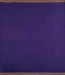 Purple Handloom Tussar Silk Saree With Floral Buttas-TU3564