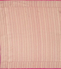 Magenta Handloom Organza Satin Soft Silk Saree With Floral Vine Motifs-SO4063