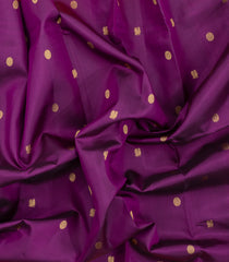 Magenta Handloom Korvai Kanchipuram Silk Saree With Annam Kanchipuram Butta Silk Sarees-KA16570
