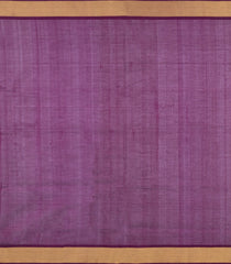 Sandal Handloom Silk Cotton Saree With Contrast Zari Border-SC4636