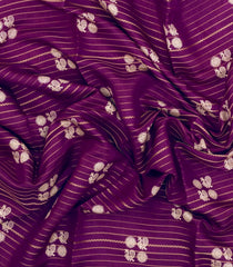 Magenta Printed Synthetics Dola Silk Saree With Zari Stripes-BL5187