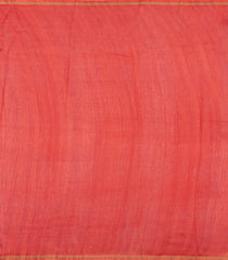 Crimson Printed Chanderi Cotton Saree With Floral Motifs-CC1711