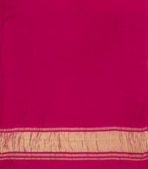 Crimson Woven Pure Modal Silk Saree With Zari Pallu-PS0755