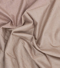 Taupe Handloom Maheswari Silk Cotton Saree With Contrast Border-SC4951