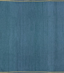 Teal Handloom Maheswari Silk Cotton Saree With Buttas-SC4180